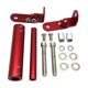 thumbnail image 4 of Soporte De Montaje De Navegación Para Motocicleta Piezas De Repuesto Accesorios Ajustables Rojo, 4 of 5