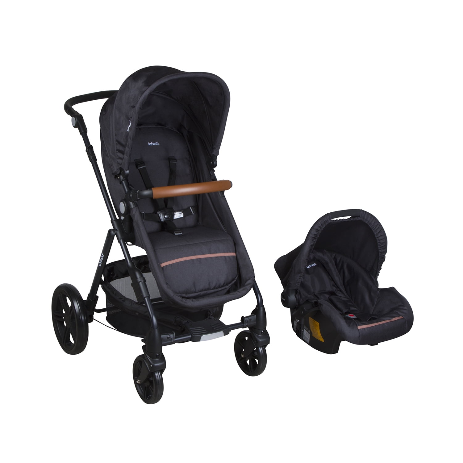 Infanti - Coche Travel System Cloud Black Negro