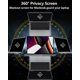 thumbnail image 3 of Filtro de privacidad para portátil Brevynx MacBook Air 15.3" 360° Bloqueo UV, 3 of 9