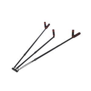 Ioensy - Máquina Dividida De La Pierna De Yoga De Trampilla Para La Camilla De 3 Bares Para Deportes De Ballet En Interiores