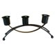 thumbnail image 2 of Candelero De 3 Brazos Candelero De Columna Decorativo Moderno Negro, 2 of 5