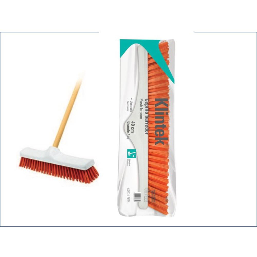 Cepillo Barredor Con Mango 40cms Ancho - Klintek