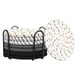 thumbnail image 2 of 8 Posavasos Con Rejilla Para Bebidas, Posavasos Tejidos Para Cocina, Patio, Hogar, Encimeras, Tema Negro, 2 of 3