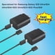 thumbnail image 2 of Cargador REKNA de 25 W tipo C de carga rápida con cable USB C de 4 pies x2, 2 of 8