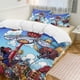 thumbnail image 1 of The Straw Hat Pirates Bed Duvet Cover Funny Anime Cartoon Bedding Sets Lightweight 3 Piece Comforter Sets, 1 of 5