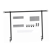 Bothyi - Arco De Mesa Ajustable Para Fiestas, Accesorio De Fácil Instalación Con Clips.