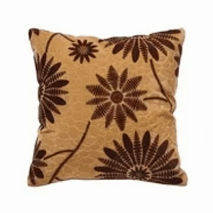 Genérico - Pack De 6 Fundas De Cojín Con Diseños Y Colores 43X43 Cm Café Shi