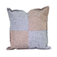 Máxima Design - Cojín Gabriela Gris Beige Omega 50X50 Cm