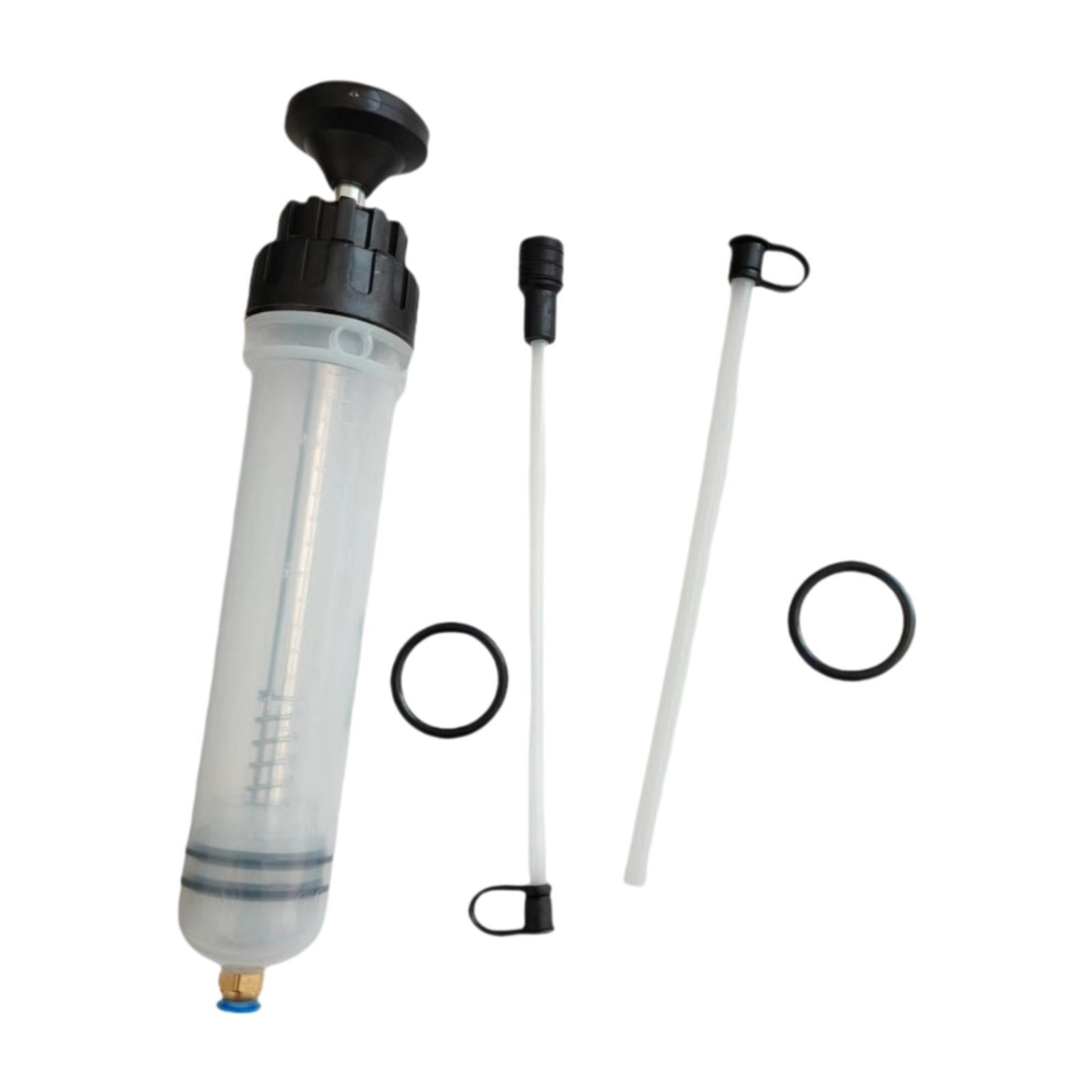 Ioensy - Bomba Extractora De Fluidos, Extractor De Aceite De Motor Para Mantenimiento Y Reparación De Atv, Color Negro, 200 Cc