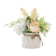 thumbnail image 3 of Hortensia Artificial Flor Simulación Planta De Seda Decoración Hogar Blanco, 3 of 5