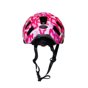 Lahsen - Casco Niña Rosado Corazones Mod.Niñ01