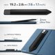 thumbnail image 3 of Porta lápiz Mizi pack de 2 para Apple Pencil 1ª/2ª generación - Negro, 3 of 6