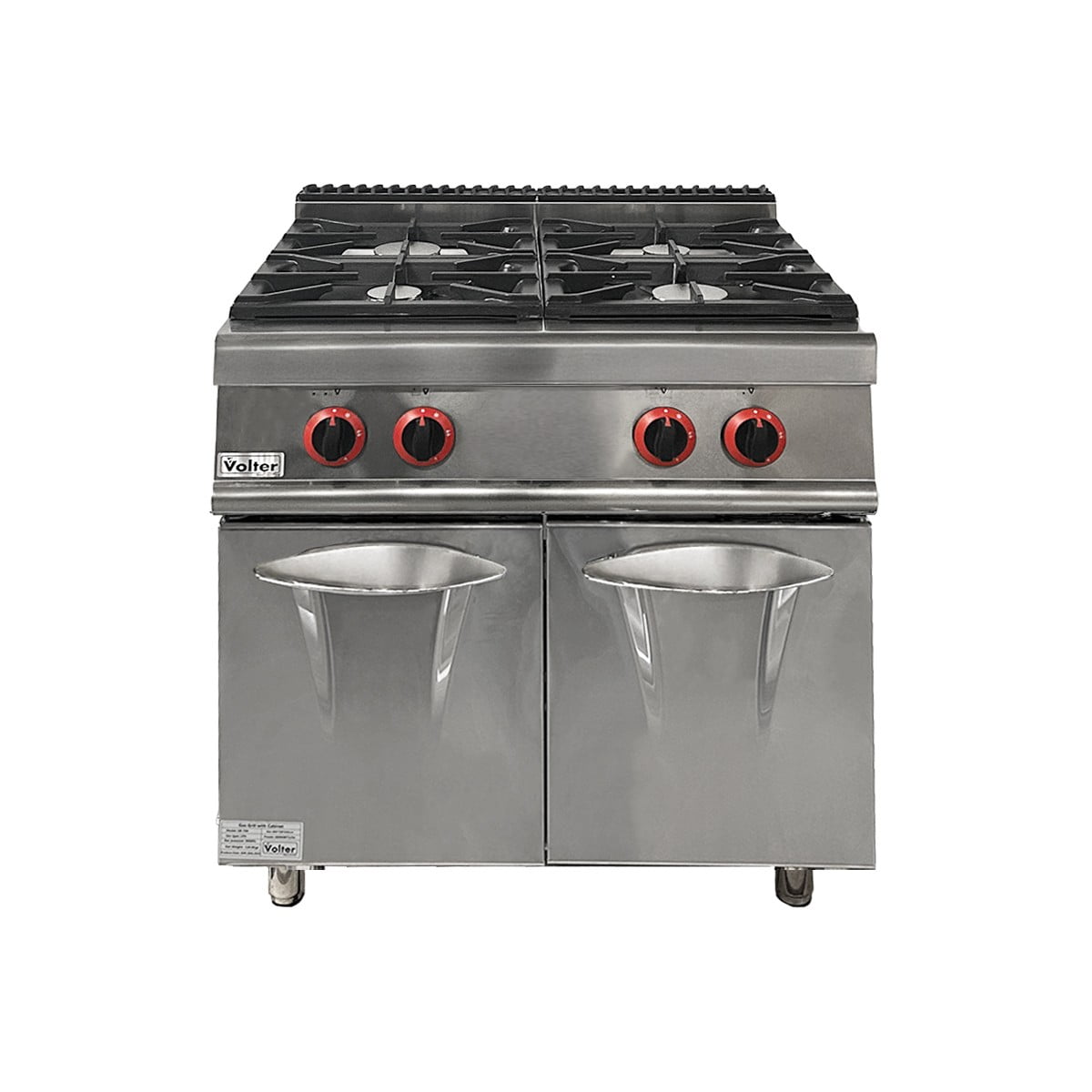 Anafe 4 Platos A Gas Linea 700 Volter