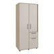 thumbnail image 1 of Closet 3 Puertas Y1 Cajon 180x80x52 Cm Café Claro, 1 of 3