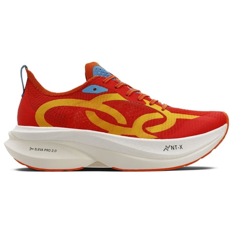 Olympikus - Zapatilla Running Mujer Corre Grafeno 3 Rojo/Amarillo