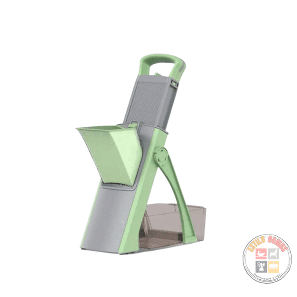 Estilodomus - Mandolina Cortador Picadora Papas Verduras Cebollas Maquina Verde