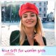 thumbnail image 3 of Gorro estilo newsboy con visera Stablerice rojo sólido, 3 of 7