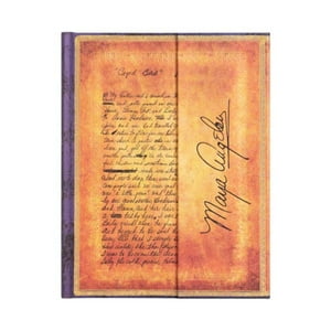 Paperblanks - Libreta Angelou, Porque Canta El Pajara Enjaulado (I Know Why The Caged Bird Sing) Ultra Tapa Dura Con Lineas