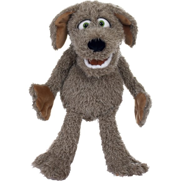 Marioneta de mano Nature Bound Lexi, perro de peluche de 48 cm