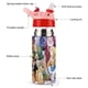 thumbnail image 3 of Alicia en el país de las maravillasBotella de Agua con Tapa Pop Top de Un Toque, Acero Inoxidable, a Prueba de Fugas, para Deportes, Botella Infantil rosa 12 oz, 3 of 6