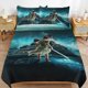 thumbnail image 1 of Star-Wars Yod-a Star-Wars Yod-a Bedding Set Sheet Set for Kids Adults,All Season Lightweight, 1 of 5