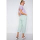 thumbnail image 4 of Pantalones de Cintura Ajustable con Broches y Pernera Ancha y Tobillo Liso de Estilo Chic Pastel, 4 of 4
