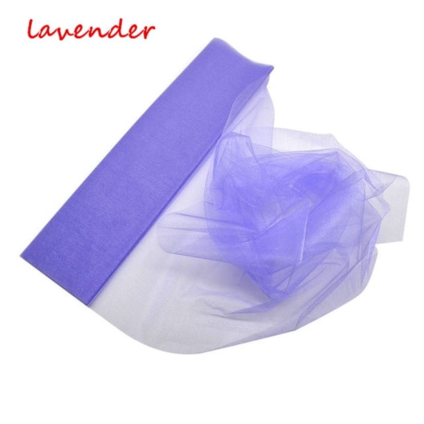 1 Roll, Pure Crystal Transparent Tulle Wedding Dress Tulle Transparent Yarn Tulle Element Flower Door Party Decoration Flower Cloth Roll