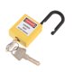 thumbnail image 3 of candado de seguridad candado cerradura de seguridad con llave diferente seguridad exterior amarillo, 3 of 5