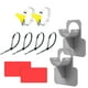 thumbnail image 4 of Accesorios De Fijación De Soporte De Tubería De Piscina Para Manguera De Piscina 2 Gris, 4 of 5