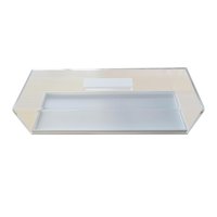 Magideal - Caja De Acrílico Para Pasteles, Contenedor De Almacenamiento De Pasteles Con Tapa, Soporte Para Pasteles, Plato De Exhibición De Postres Para Banquete