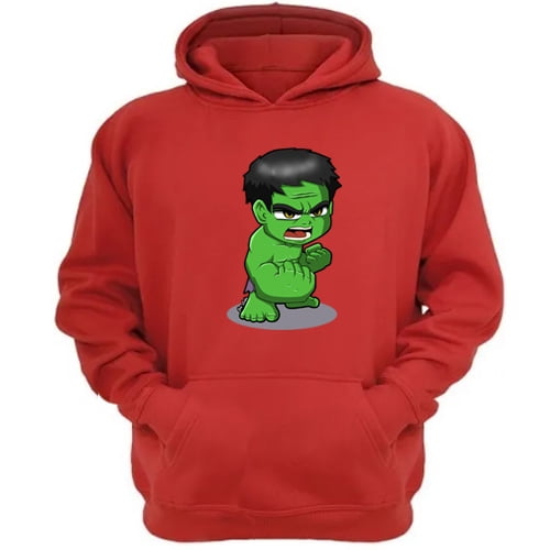 Genérico - Polerón Canguro Hombre Increíble Rojo Talla Xl Unisex