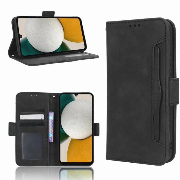 Funda Cartera Magnética para Samsung Galaxy A34 5G- Tarjetero Desmontable, Cuero PU, Soporte