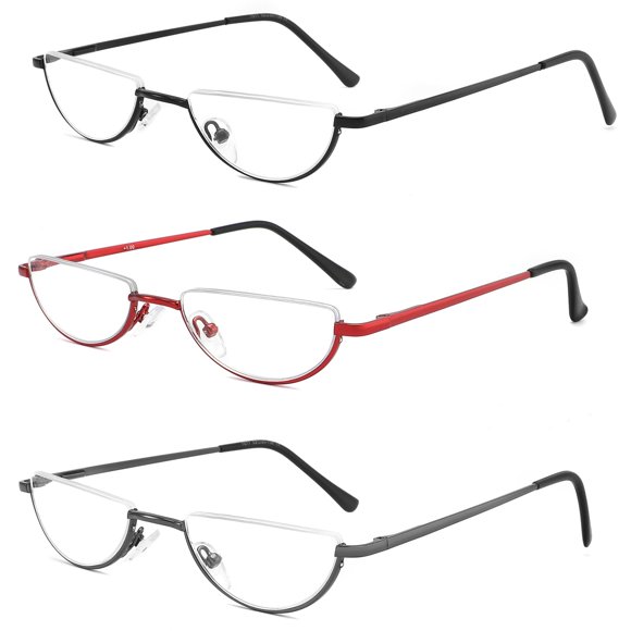 Gafas de Lectura Yiwaeye Pack de 3 Anti Luz Azul +2.25