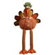 thumbnail image 4 of Figura Colgante Decorativa De Pavo De Acción De Gracias, Juguete De Pavo De Peluche Para Dormitorio, Color Naranja, 4 of 5