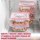 thumbnail image 4 of Set de recipientes Pyrex Freshlock para almacenamiento de alimentos, 4 tazas (paquete de 5), 4 of 5