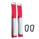 thumbnail image 5 of 2 Manijas Para Gimnasios, Ejercicio De Resistencia De Metal Para Yoga, Entrenador De Fuerza, Pilates, Color Rojo, 5 of 5