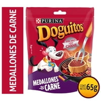 Snack Perro Adulto Doguitos Medallones De Carne Bolsa