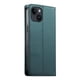 thumbnail image 4 of Funda tipo cartera con bloqueo RFID para iPhone 15 cubierta magnética de cuero con tapa y soporte Verde, 4 of 6