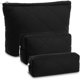 thumbnail image 1 of Set 3 Piezas Neceser Acolchado Paterr Negro 25x17x6.5cm, 1 of 3