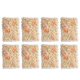 thumbnail image 4 of 8Pcs Panel De Pared De Flores Artificiales Lugar De Boda Tienda Ventana Decoración Naranja, 4 of 5