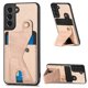 thumbnail image 1 of Funda Resistente para Samsung Galaxy S21 con Tarjetero y Soporte, Diseño Magnético Blanco, 1 of 5