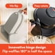 thumbnail image 2 of Máquina para hacer gofres Bella Flip-n-Store EverGood Ceramic 1000 W con leche de avena, 2 of 7
