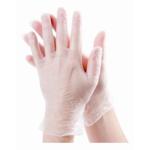 Genérico - Pack De Guantes Quirurgicos Vinilo Desechable Uso Medico Lau