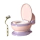 thumbnail image 1 of Orinal De Entrenamiento Para Ir Al Baño Tamaño Compacto Orinal Antideslizante Asiento Para Bebés De 0 A 7 Años Anillo De Asiento De PVC Rosa, 1 of 5