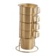 thumbnail image 1 of 4 Tazas De Café Apilables De Acero Inoxidable, Tazas De Té Para Acampar, Desayunos Y Fiestas, 1 of 5
