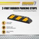thumbnail image 3 of Guardian Tope de Estacionamiento de Goma 61 cm (Pack de 2), 3 of 8
