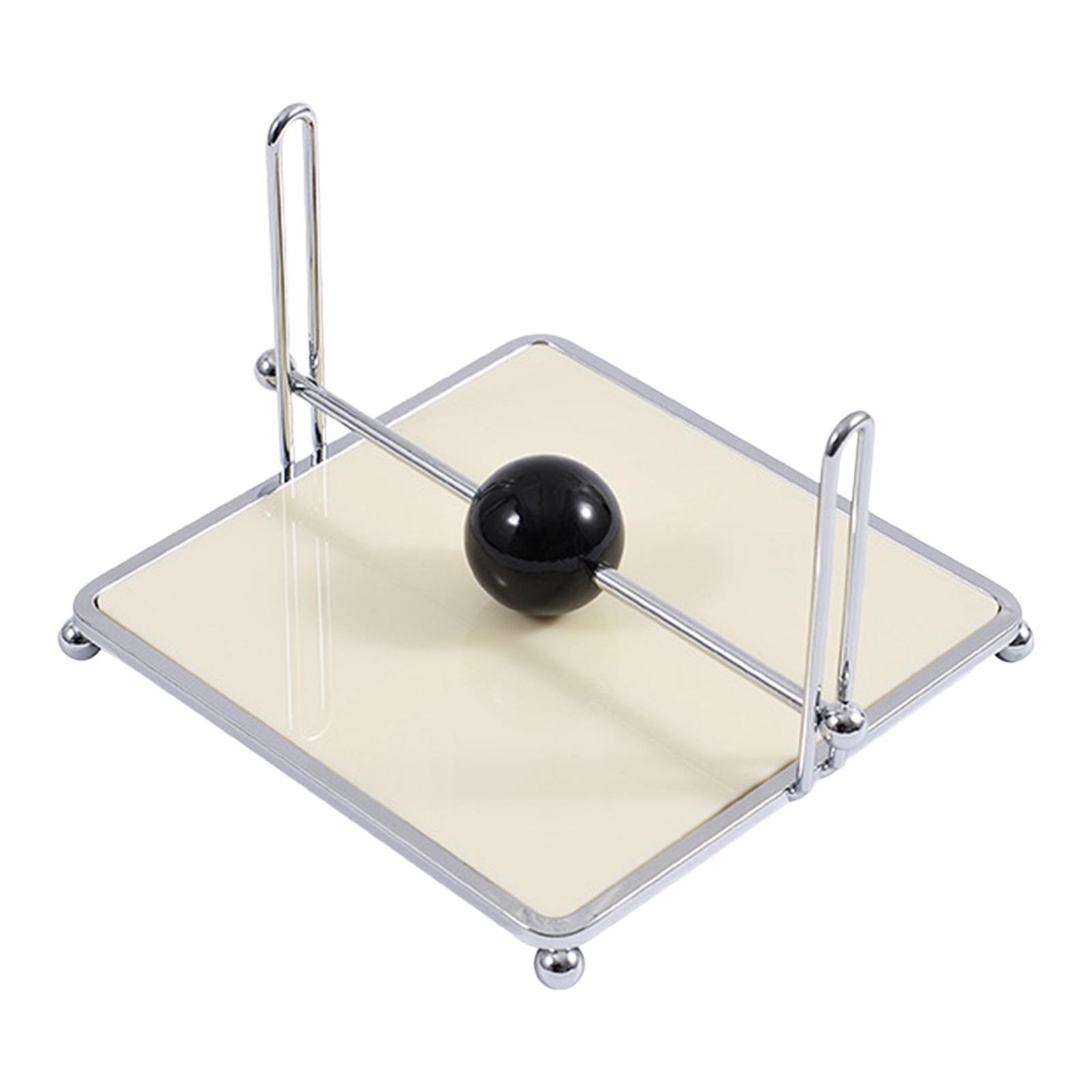 Bothyi - Dispensador De Servilletas De Papel Cuadrado Bandeja De Toallas Para Invitados Para Mesa,Comedor,Mesa De Picnic Estilo A Blanco Lechoso