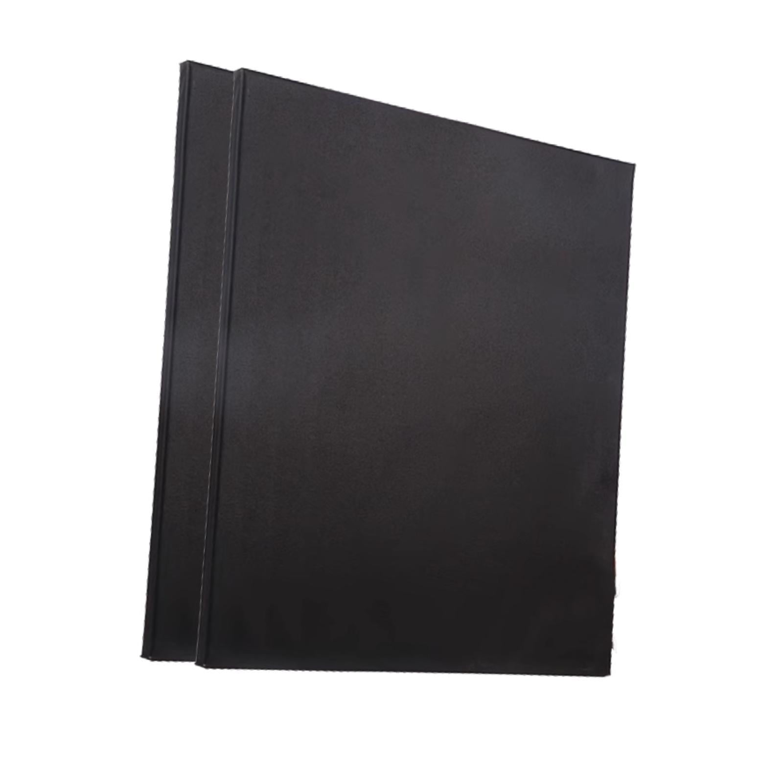 Magideal - 2 Piezas Lienzo Negro Tablero De Lienzo Bastidor De Madera Algodón Tablero Para Pintura Artística Pintura Acrílica Adecuado Para Estudiantes Artistas 50x60cm