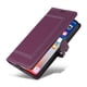 thumbnail image 3 of Premium Wallet Case for Samsung Galaxy S23 FE with Card Slots & Kickstand, Flip Cover Purple, 3 of 6