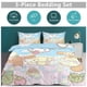 thumbnail image 2 of 3PCS Cinnamoroll Bedding Set Comforter Duvet Cover Set Quilt Cover for Kids Teens Bedroom Decoration, 2 of 5